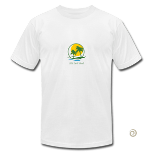 SXR Little Devil Island Music™ Unisex Jersey T-Shirt - white